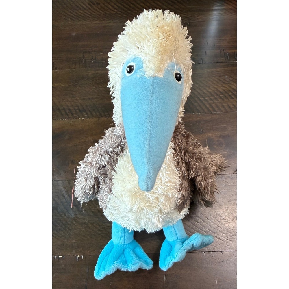 GUND Blue Footed Booby Bird Plush World Wildlife Fund WWF Stuffed Animal Toy